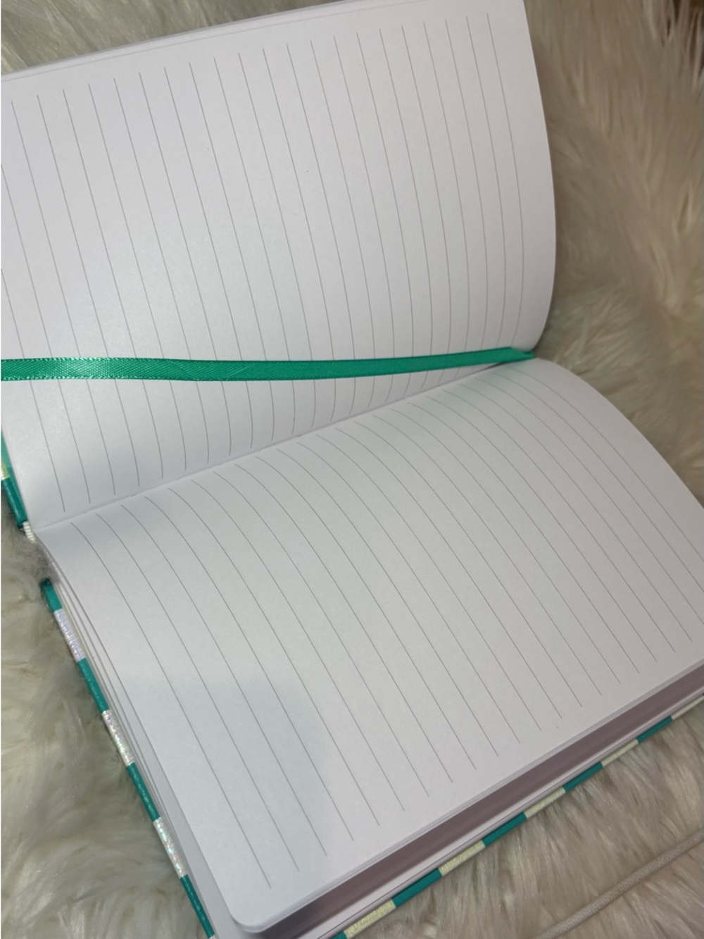 Eccolo Teal and Iridescent Checkerboard Notes Journal - Picture 6 of 10